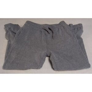 Athletic Works Sweatpants Boys M 8 Gray Excellent Fleece Lined Joggers AW3510014